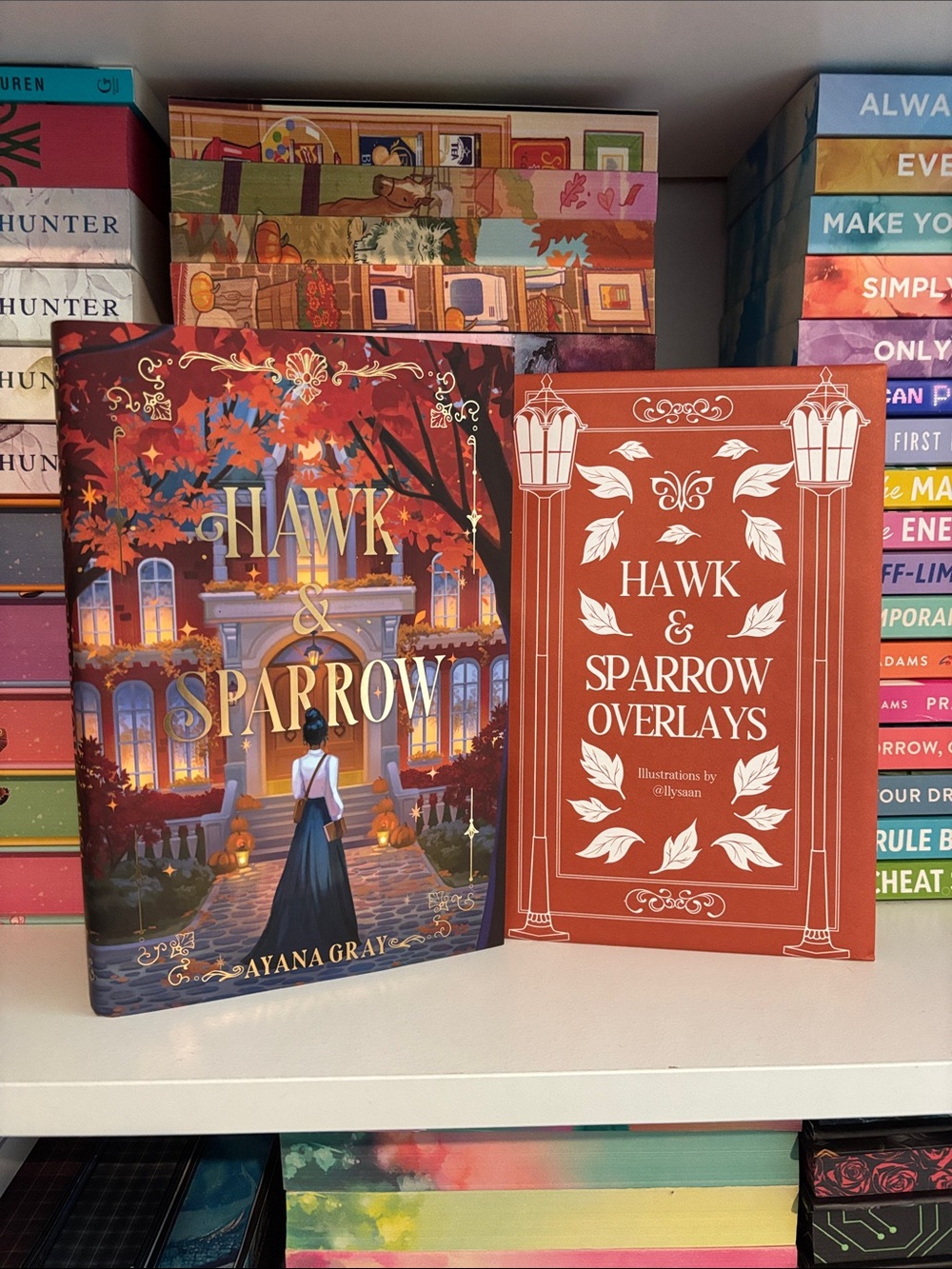 Hawk & Sparrow Hardcover with Overlay Set